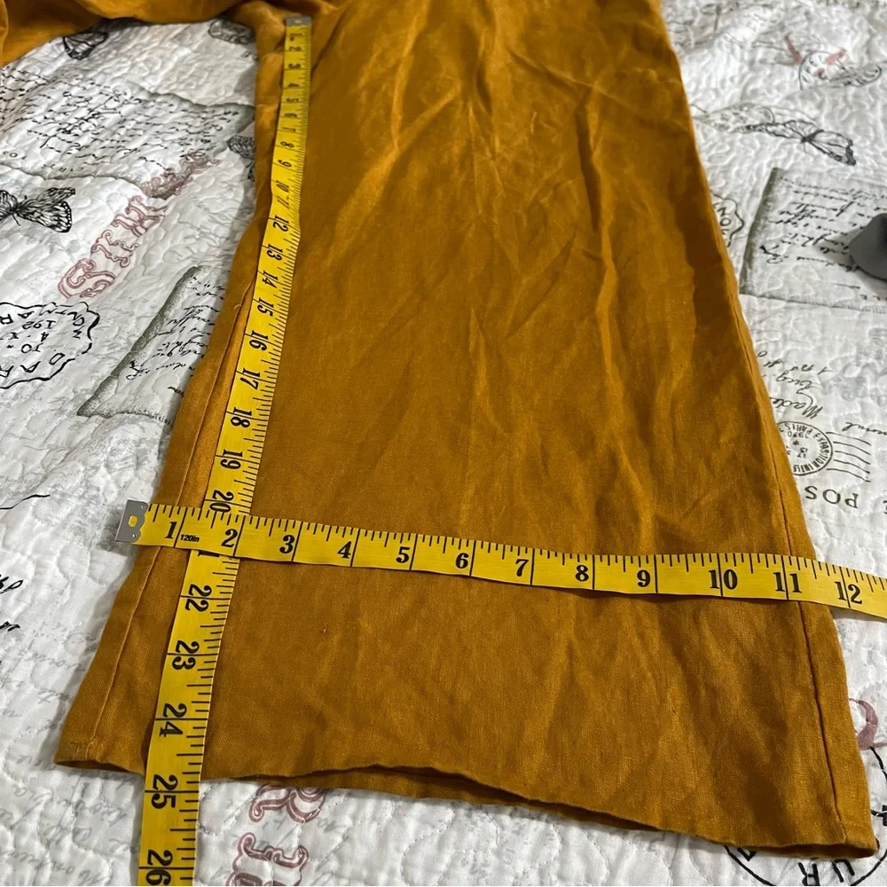 Aritzia Wilfred‎ 100% Linen Halter Jumpsuit Size 2